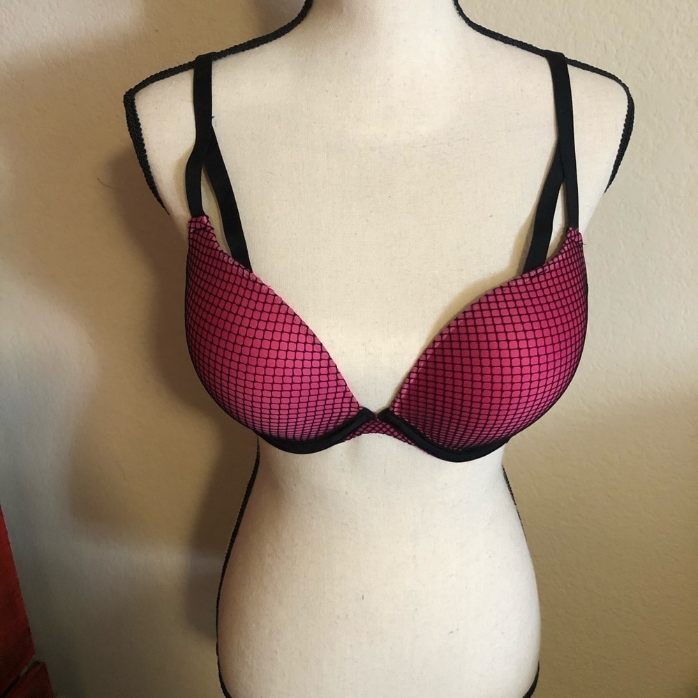 Sexy Hot Pink Bra